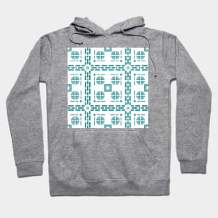 Mediterranean Tile Pattern Hoodie